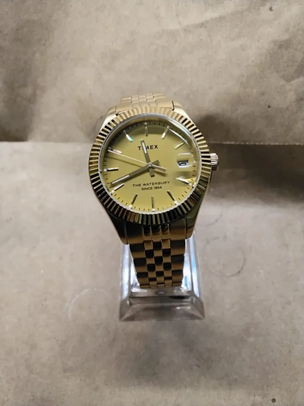 Timex Waterbury Legacy Women's Watch - Golden Tone - Used